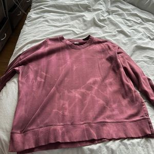 Aerie xxl reverse tie dye crew neck sweatshirt